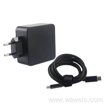 charger real 45w type-c ac dc adapter